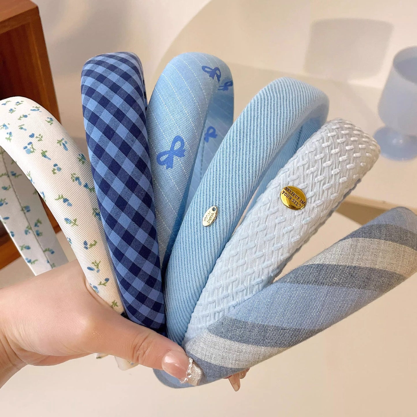 Luxury Wide-Top Hair Headband