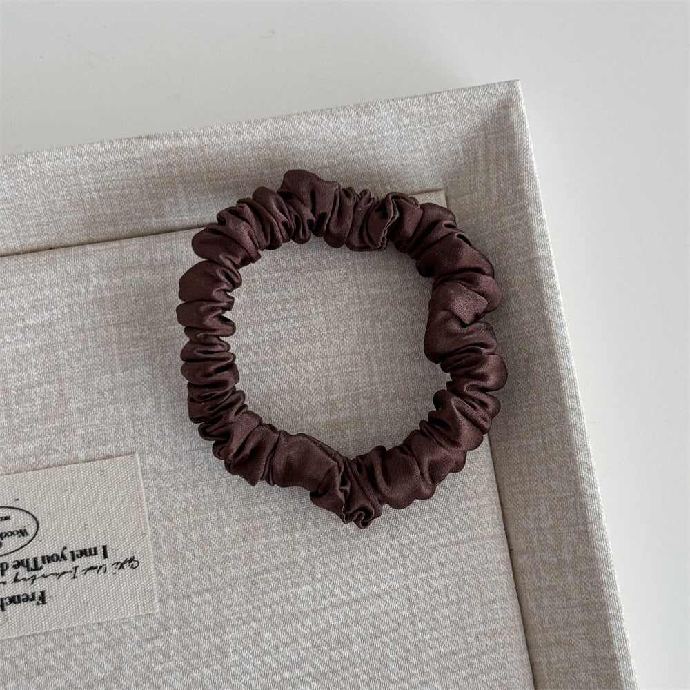 Silk Fabric Mini Hair Tie