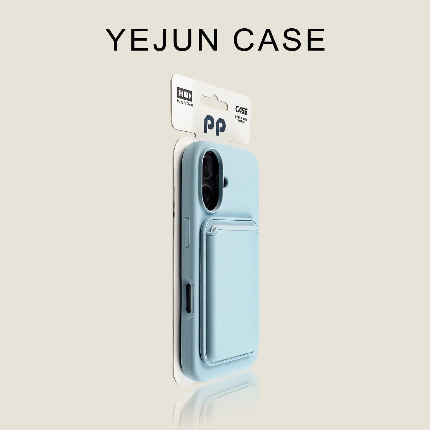 Silicone Magnetic Card Holder iPhone Case