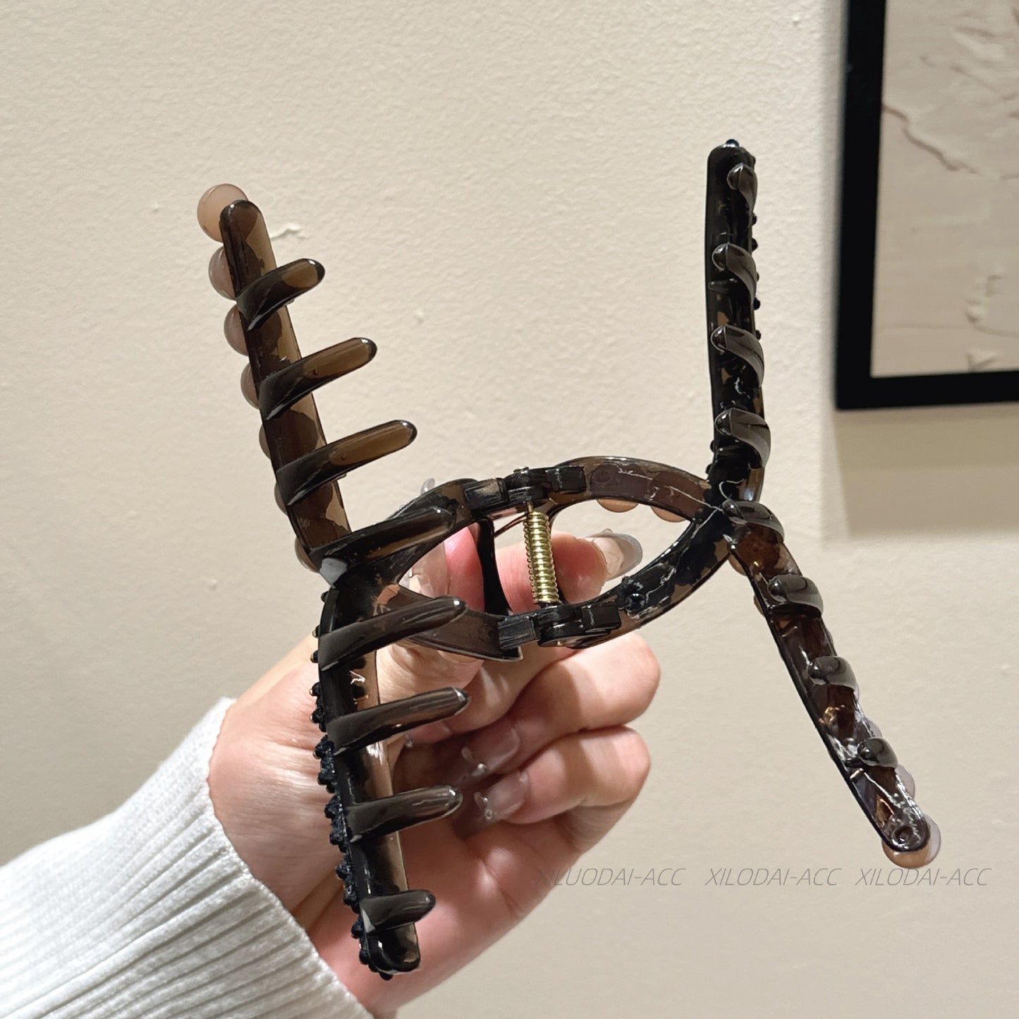 Luxury Pearl Rhinestone Hair Clip