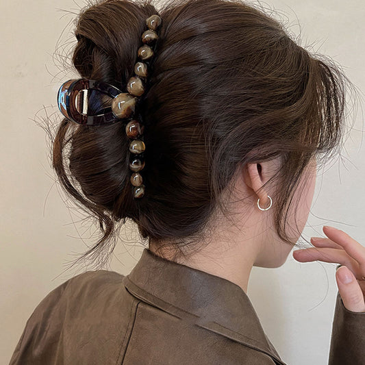 Gradient Bead Hair Claw