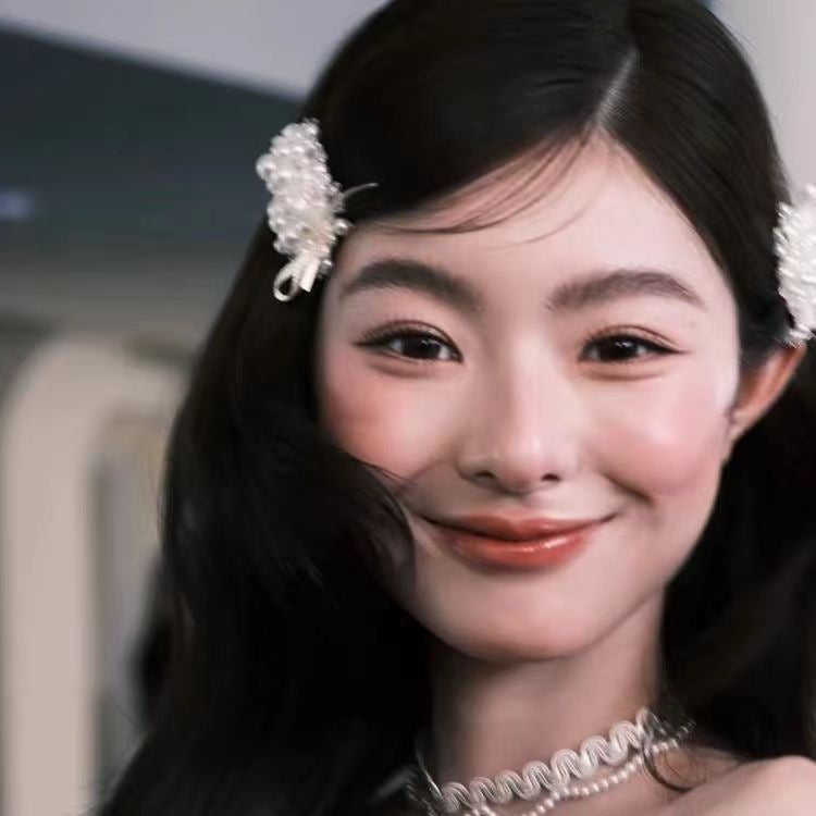 Ballet Pearl Bow Ribbon Hair Clip