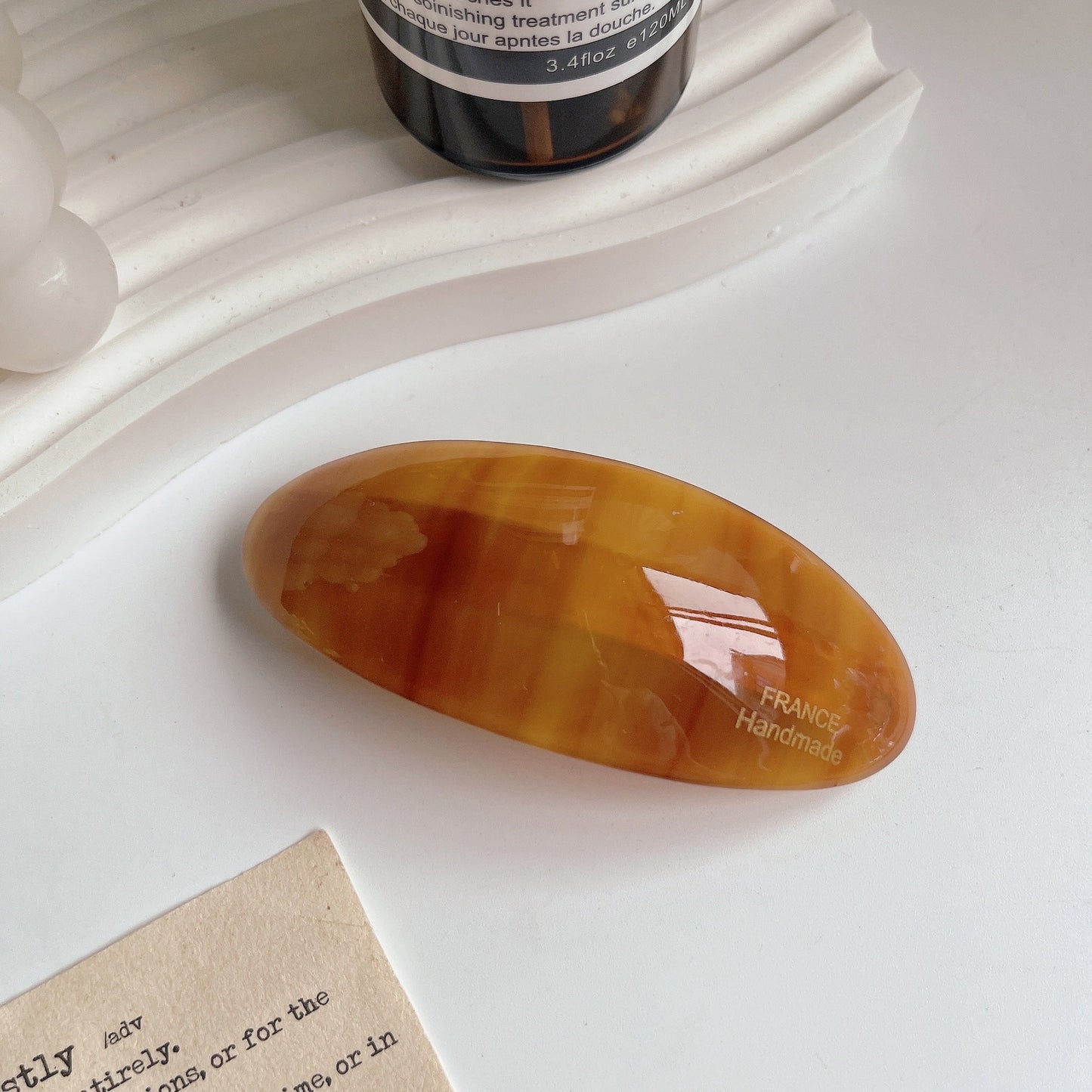 Korean Acetate Half-Up Hair Clip