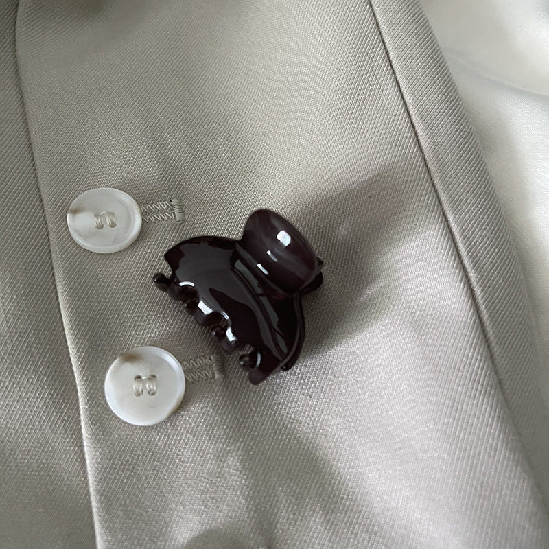 Delicate Cross Mini Hair Claw