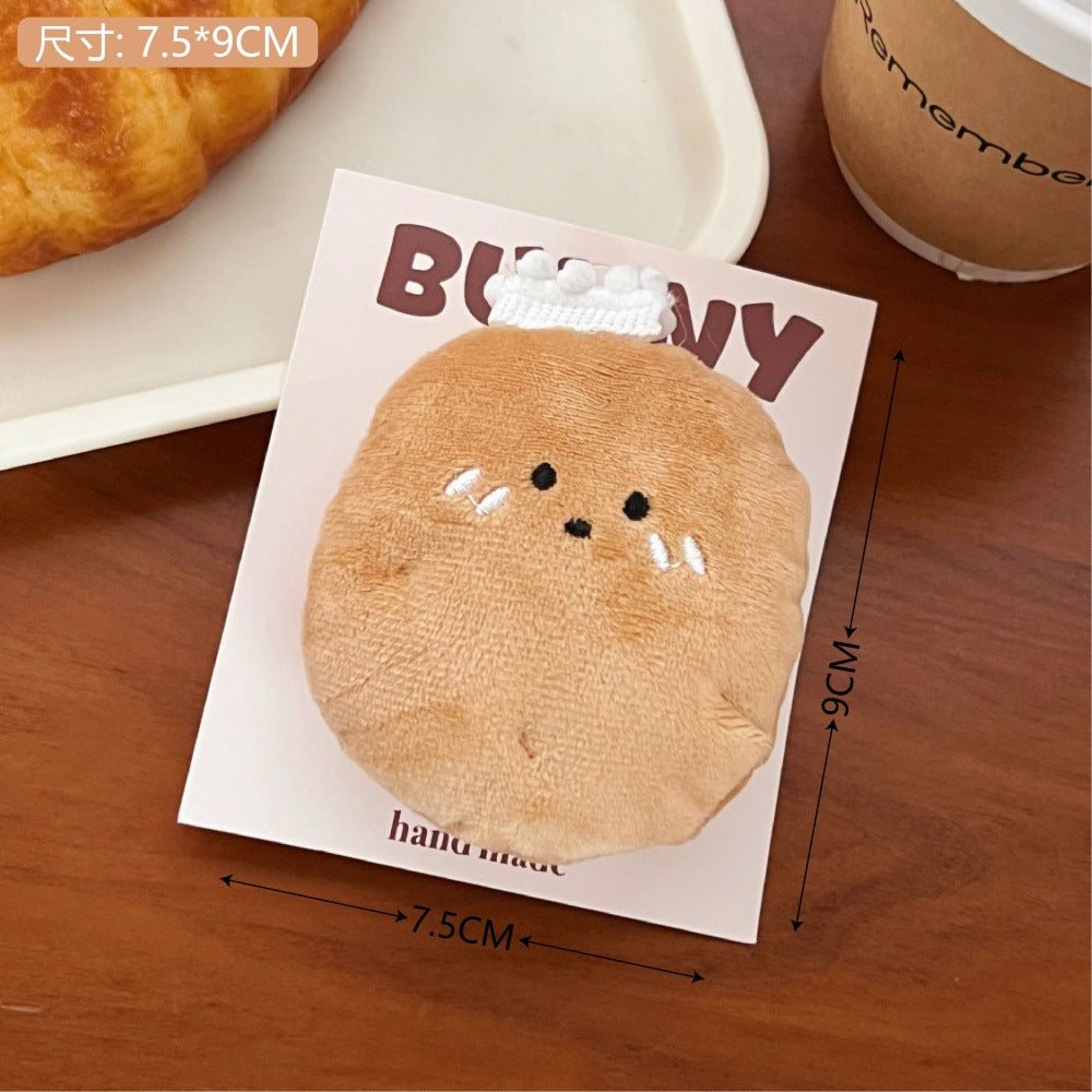 Cute Plush Cartoon Hair Clip