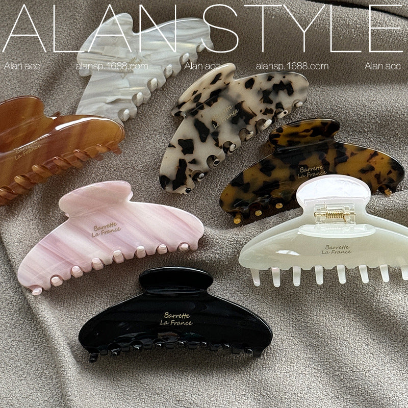 Classic Acetate Shark Hair Clip