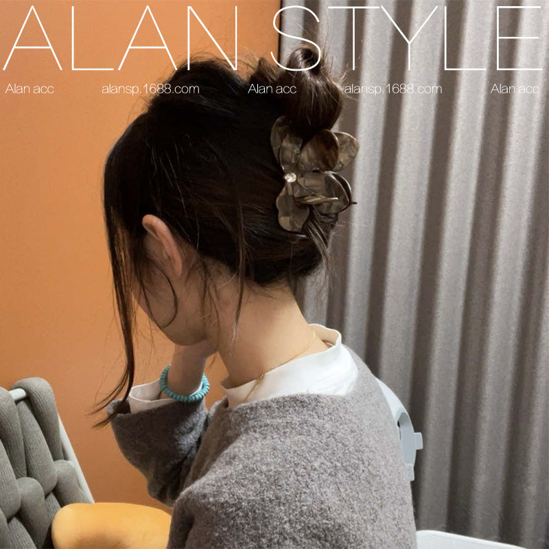 Bougainvillea Acetate Hair Clip