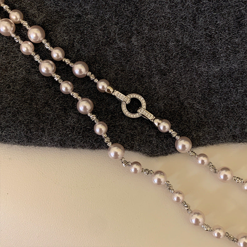 Rose Pearl – Manta Pearl Pendant Necklace
