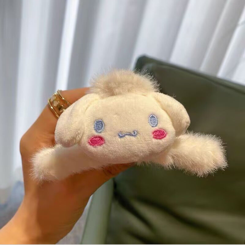Plush Large Hair Claw Clip