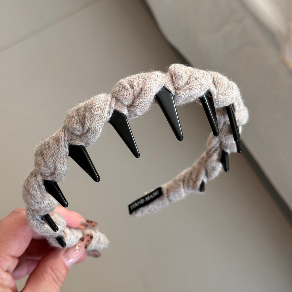 Twisted Braided Wide-Tooth Headband