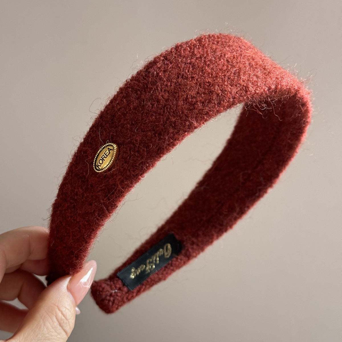 Plush High-Crown Hairband