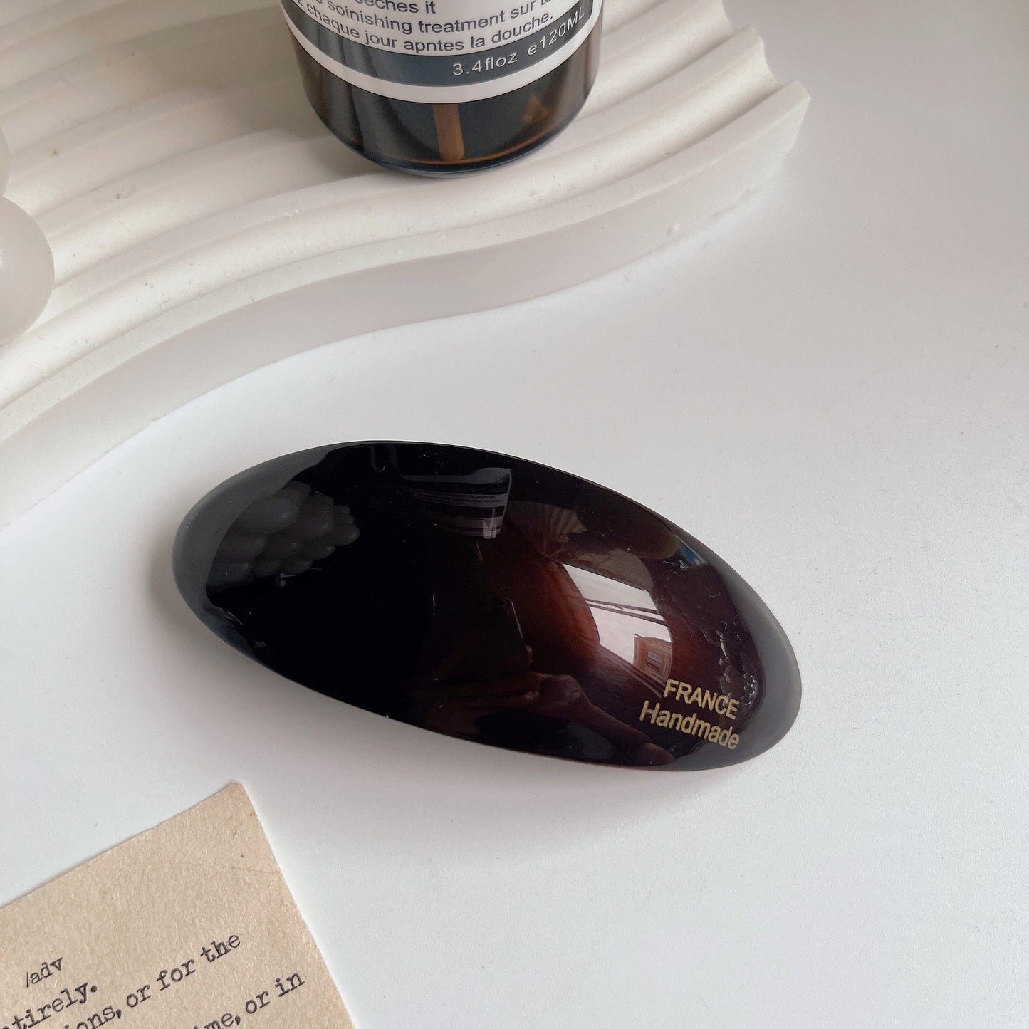 Korean Acetate Half-Up Hair Clip