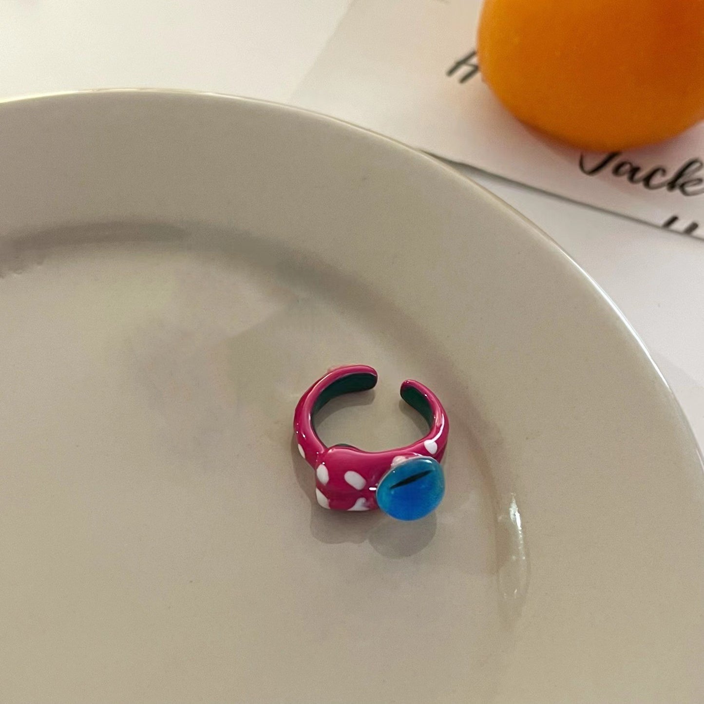 Cute Cartoon Alloy Ring