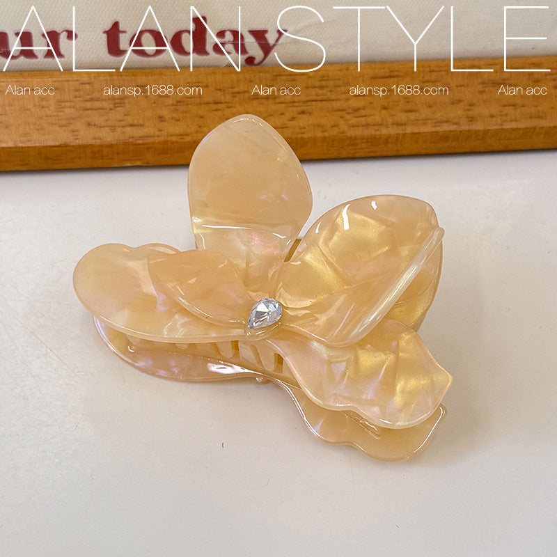 Bougainvillea Acetate Hair Clip