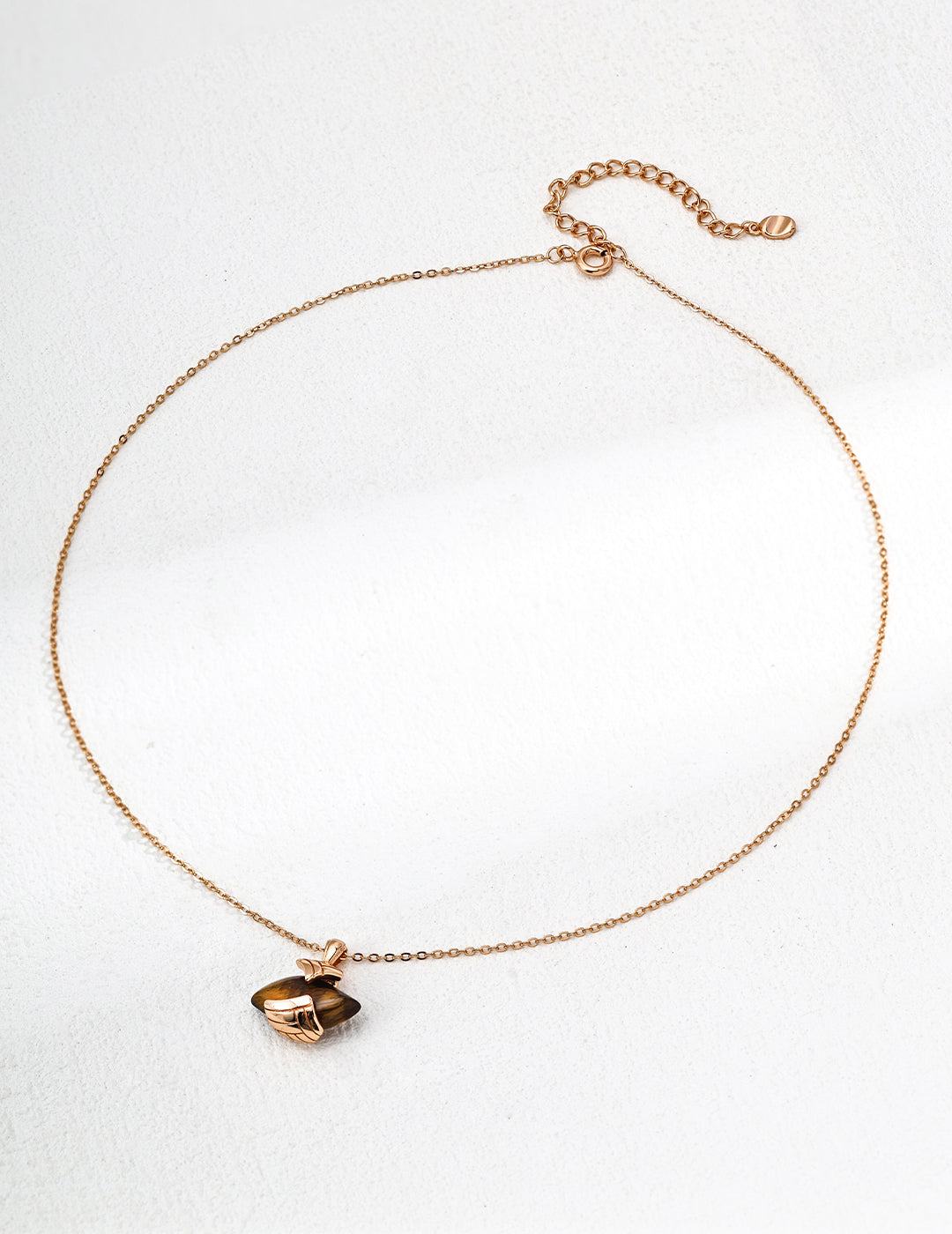 S925 Silver Retro Tiger Eye Stone Necklace - Vintage Tiger Eye Jewelry, Elegant Silver Necklace, Timeless Gemstone Necklace, Handmade Silver Accessories