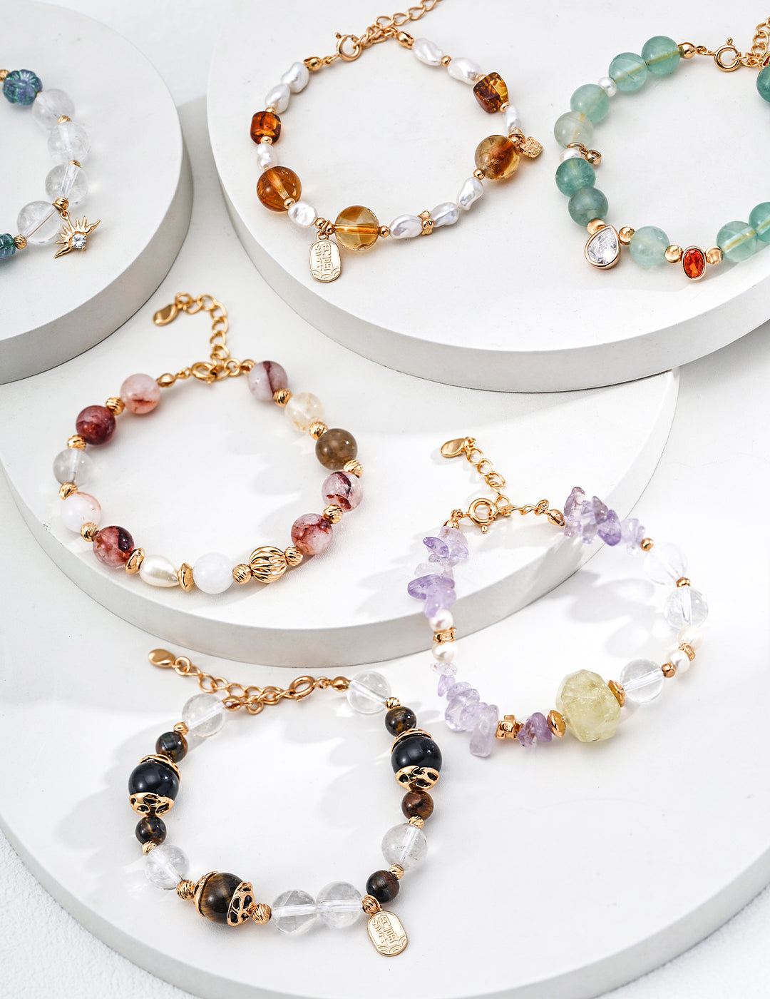 Simple S925 silver bracelet adorned with colorful crystal stones, handcrafted for positive energy, emotional balance, and joyful everyday style — ideal for minimalist spiritual jewelry and vibrant fashion layering