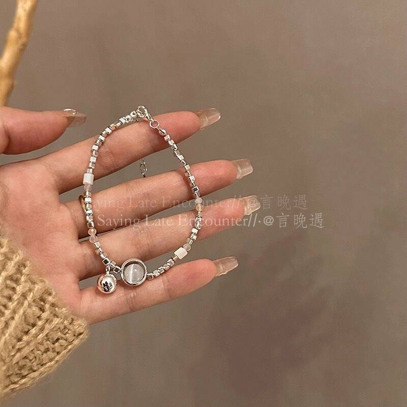 Cat’s Eye Stone & Silver Set of 3