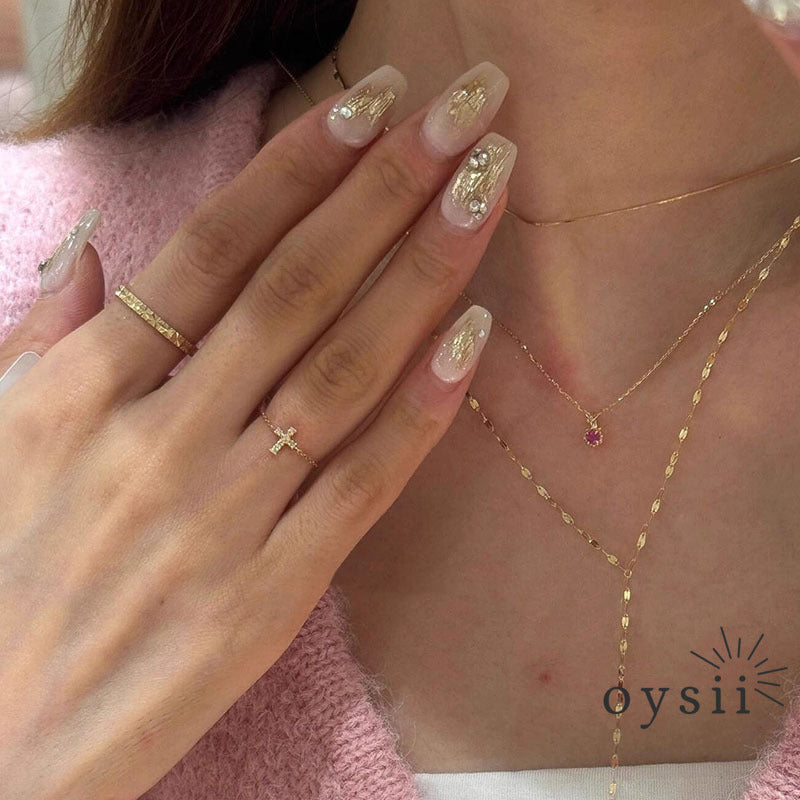 Vintage Drift – Minimalist Chain Ring Set