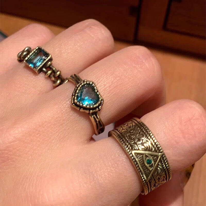 Vintage Oxidized Ring