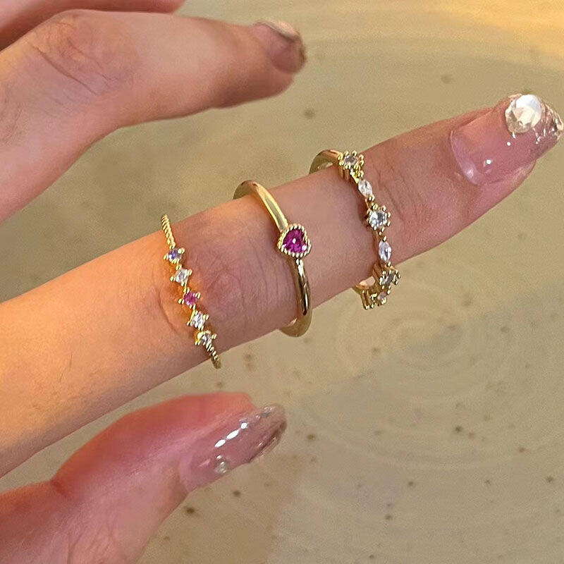 Sweetheart Ring Set of 3