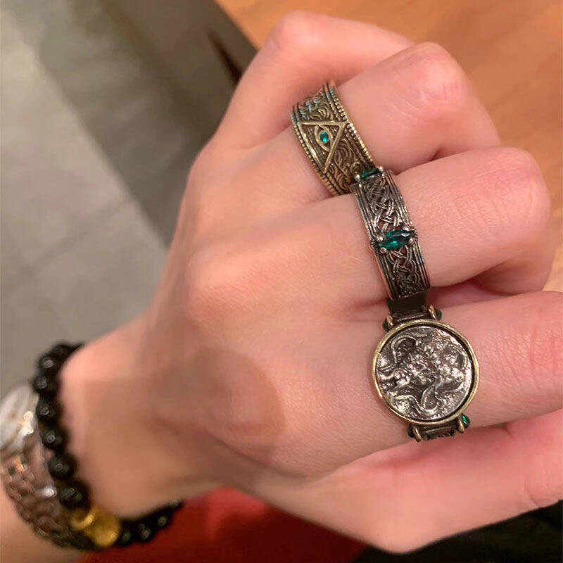 Vintage Oxidized Ring