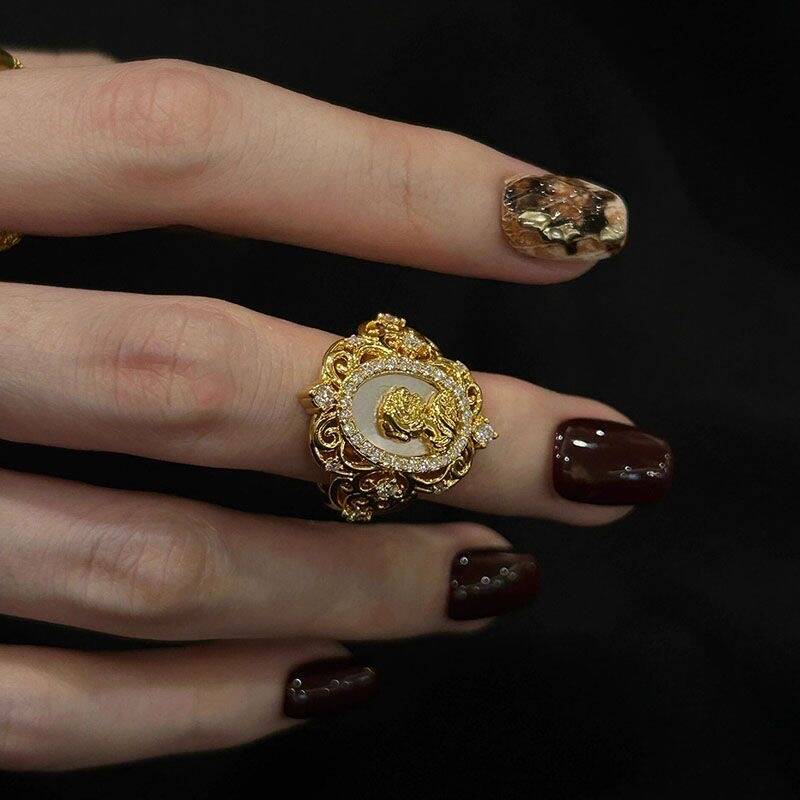 Vintage Tiger Eye Ring