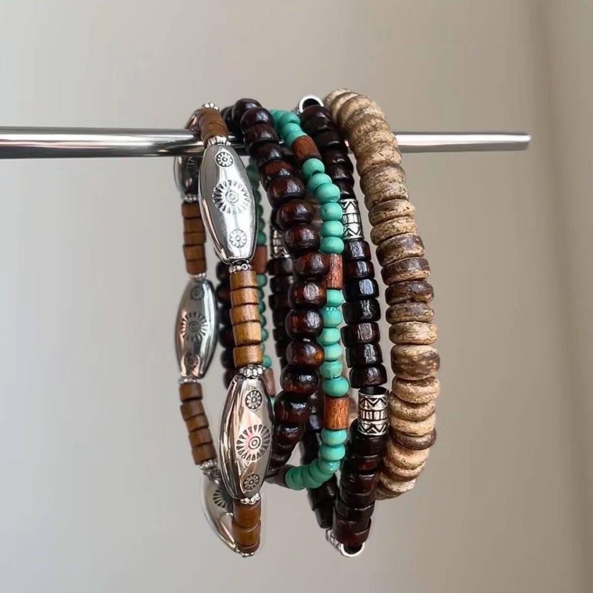 Bohemian Bracelet Set | Retro Layered Jewelry