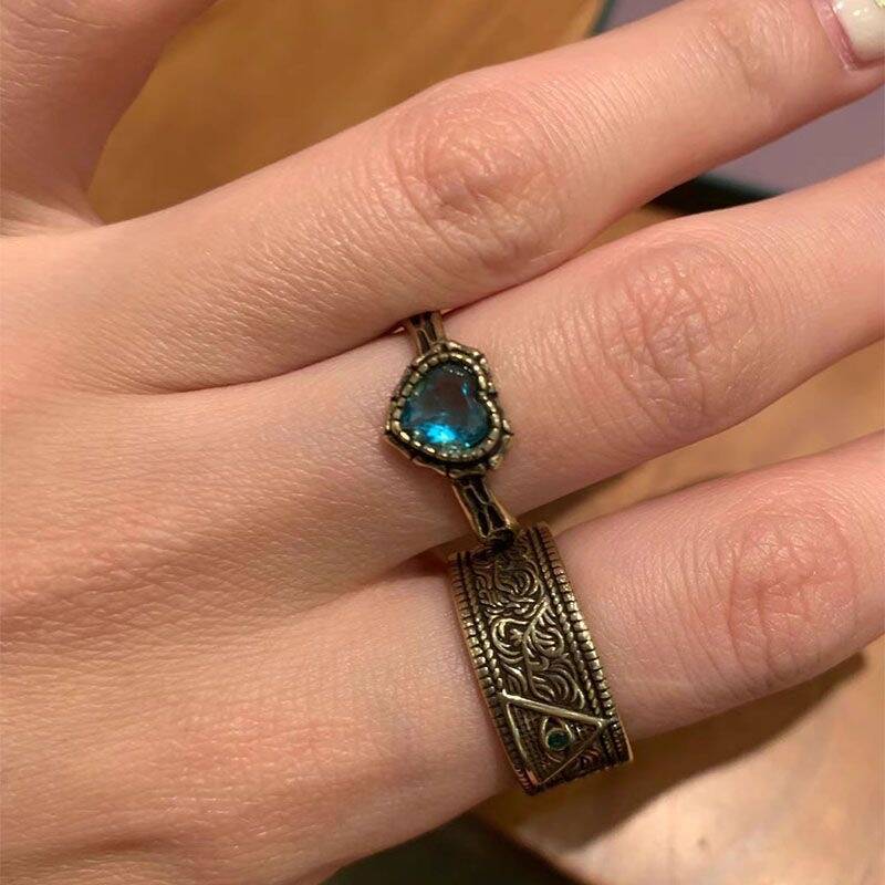 Vintage Oxidized Ring