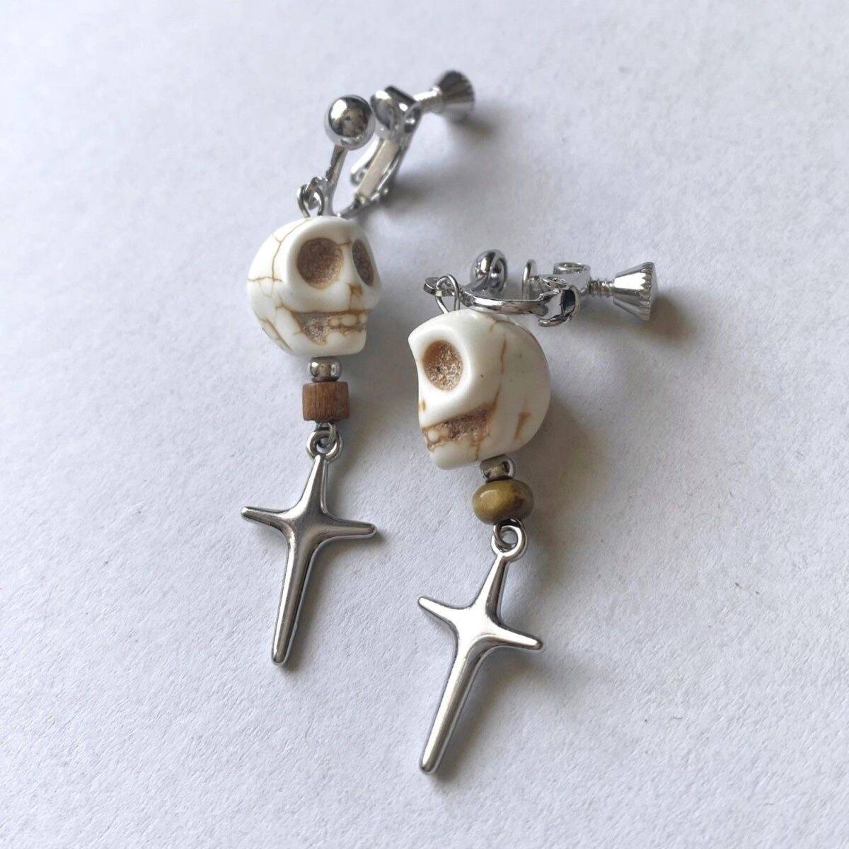 Halloween Skull Stud Earrings