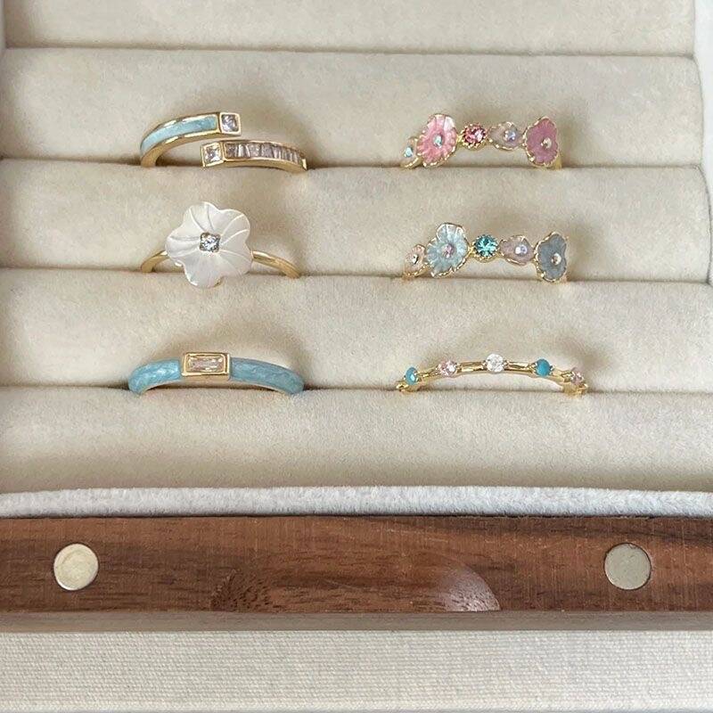 Aesthetic Mood Ring Set