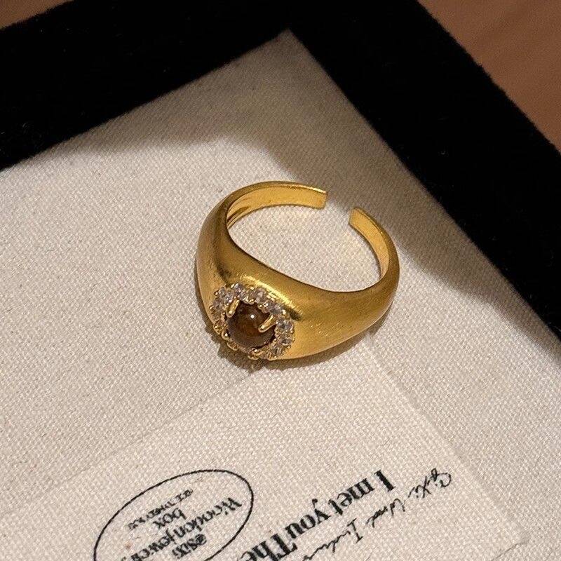 Vintage Brushed Ring