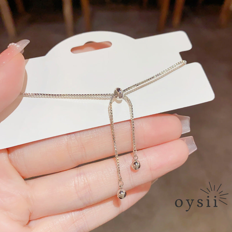 Lunar Serenade — Shell & Cat’s Eye Adjustable Bracelet