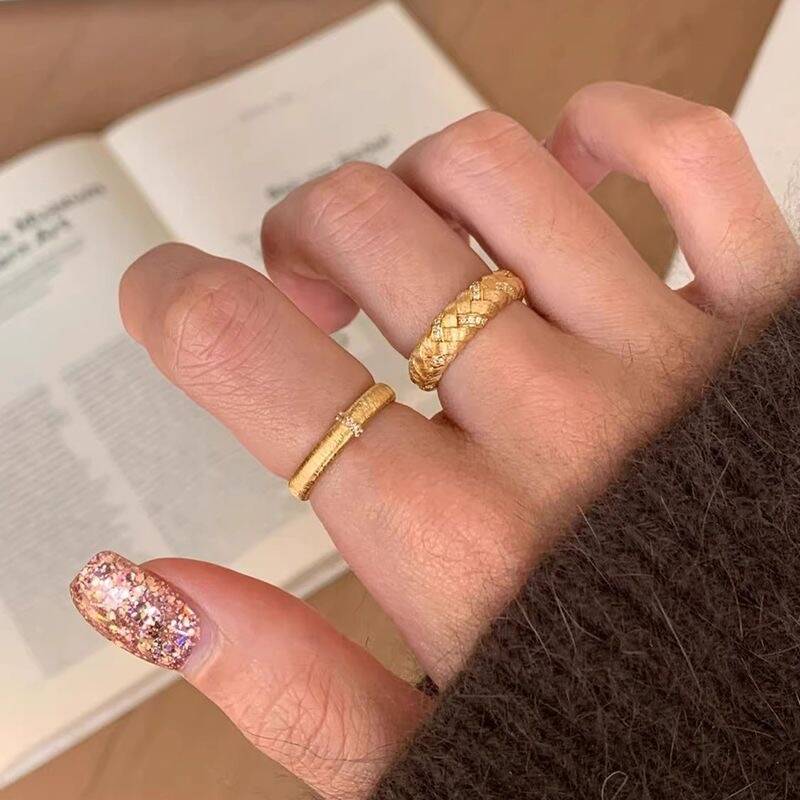 Vintage Brushed Ring