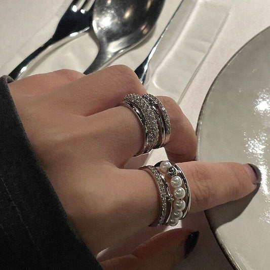 Double Layer Wrap Open Ring