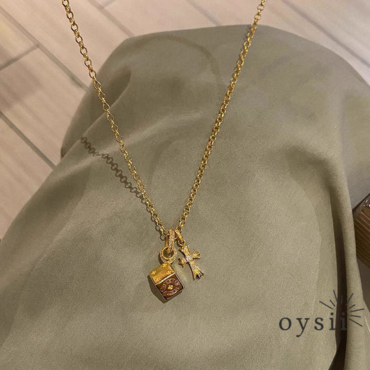 Cross Elegance — Minimalist Cross Pendant Necklace