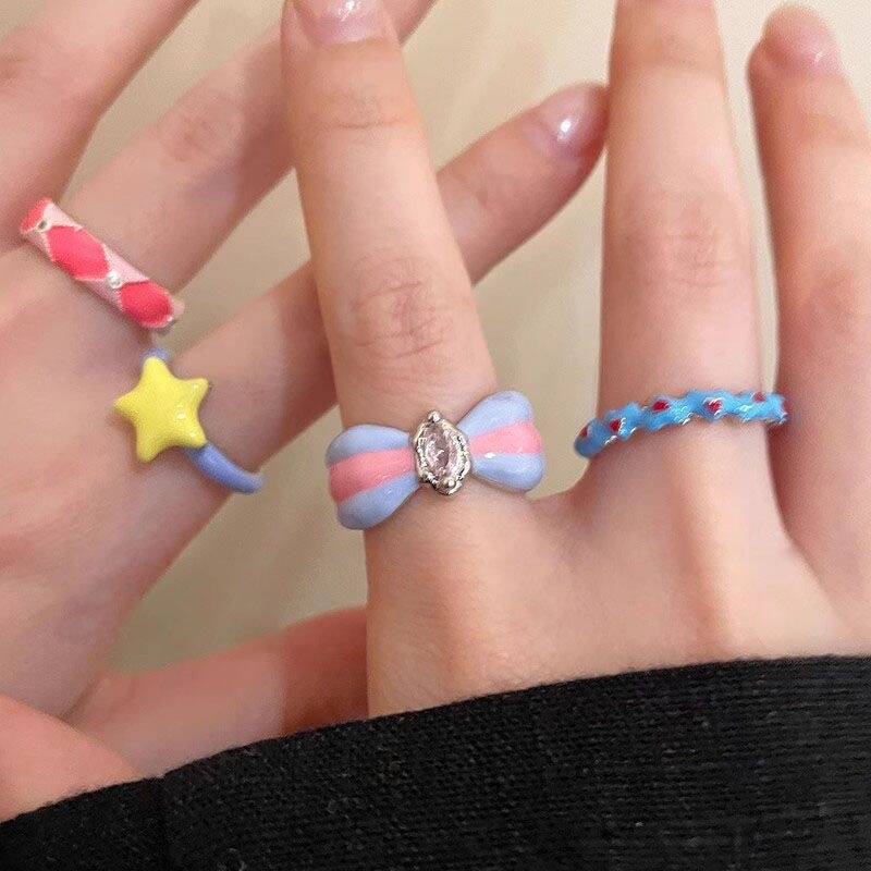 Dopamine Ring Set of 6