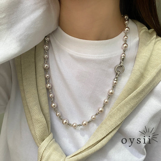 Rose Pearl – Manta Pearl Pendant Necklace