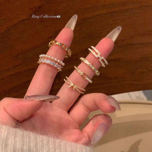 Artistic Versatile Ring Set of 6