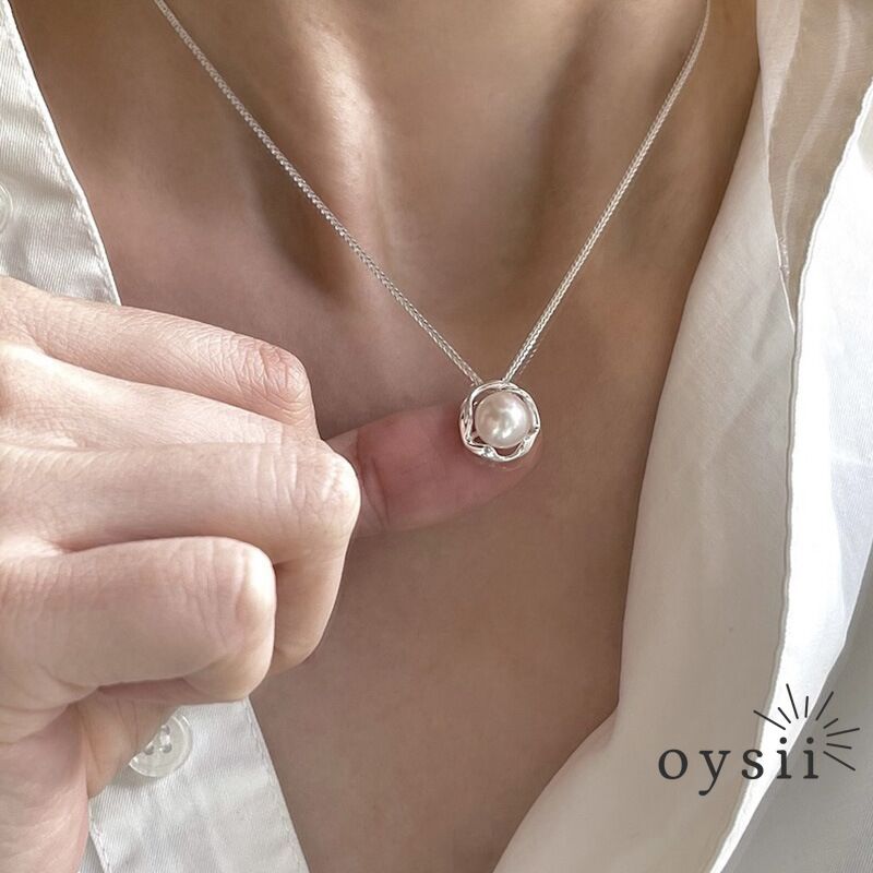Paris Grace – S925 Silver Freshwater Pearl Necklace