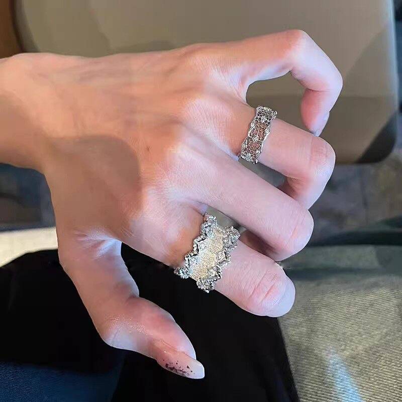 Hollow Lace Ring