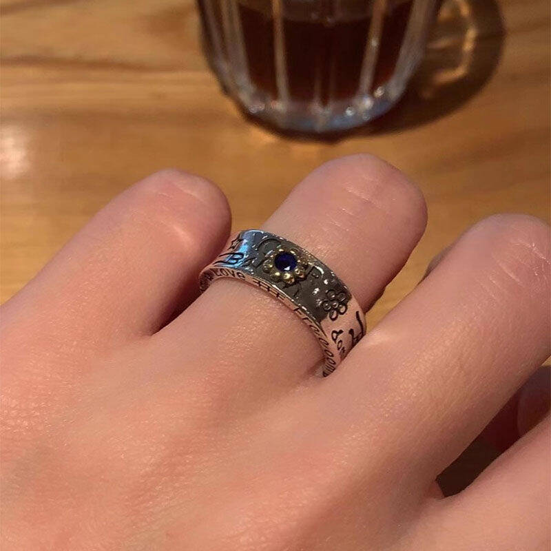 Cross Open Ring Set