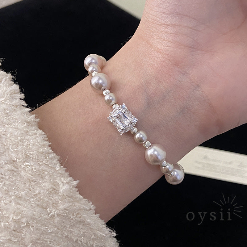 Rose Pull – Manta Pearl Adjustable Bracelet