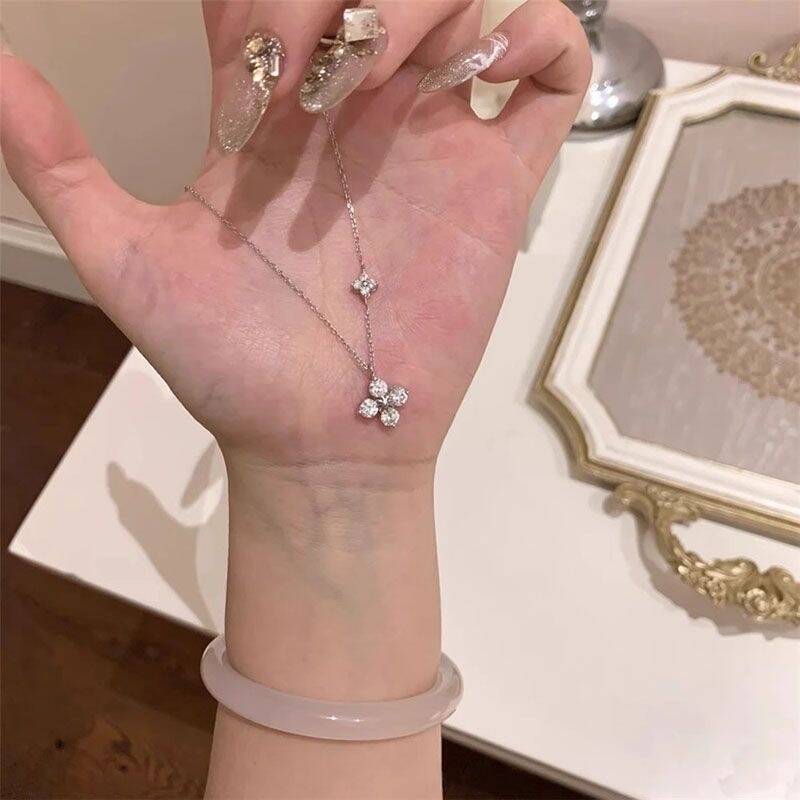 Zircon Blossom Necklace