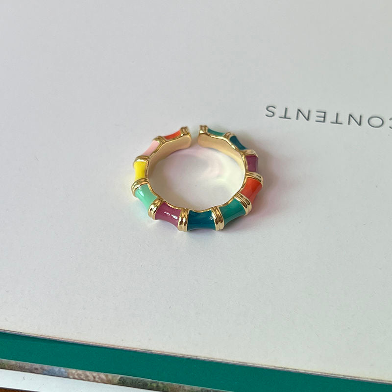Dopamine Colorful Ring Set