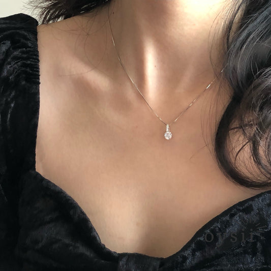 Mini Spark — S925 Silver Delicate Box Chain Necklace