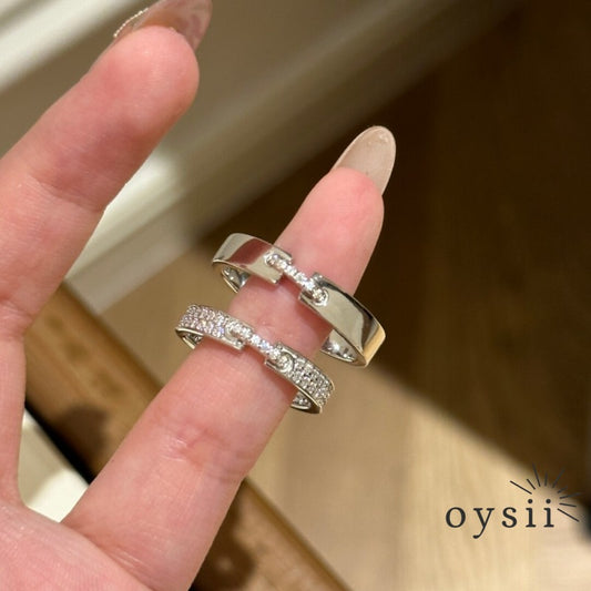 Eternal Bond — Vintage Full Diamond Couple Ring