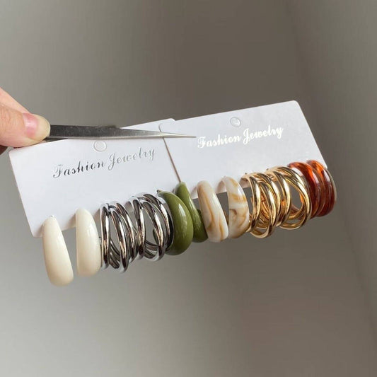 Statement Earring Set