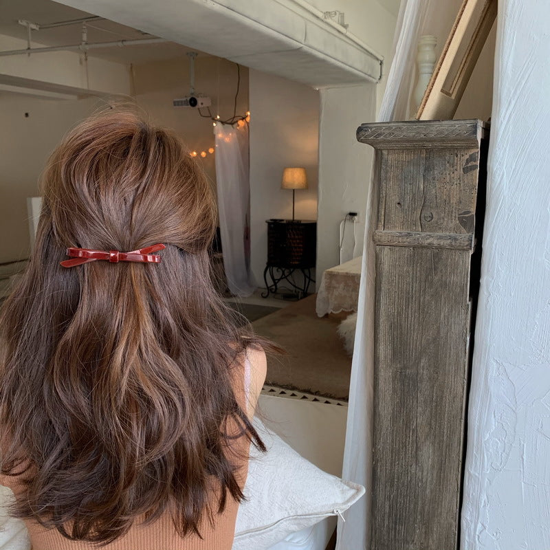 Acetate Bow Hair Clip