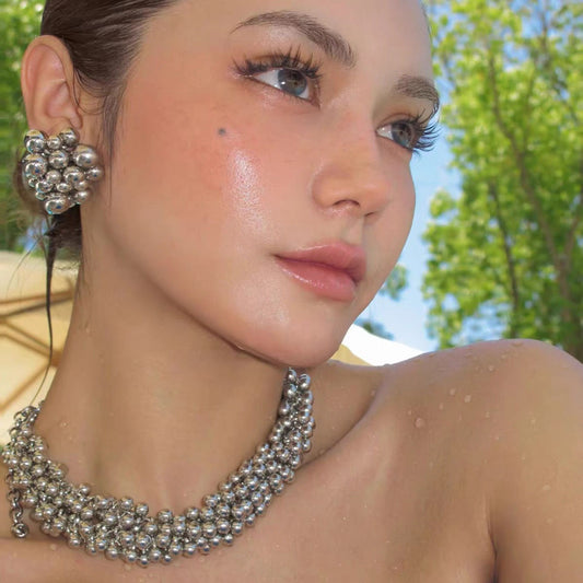 Multi-Bead Stud Earrings