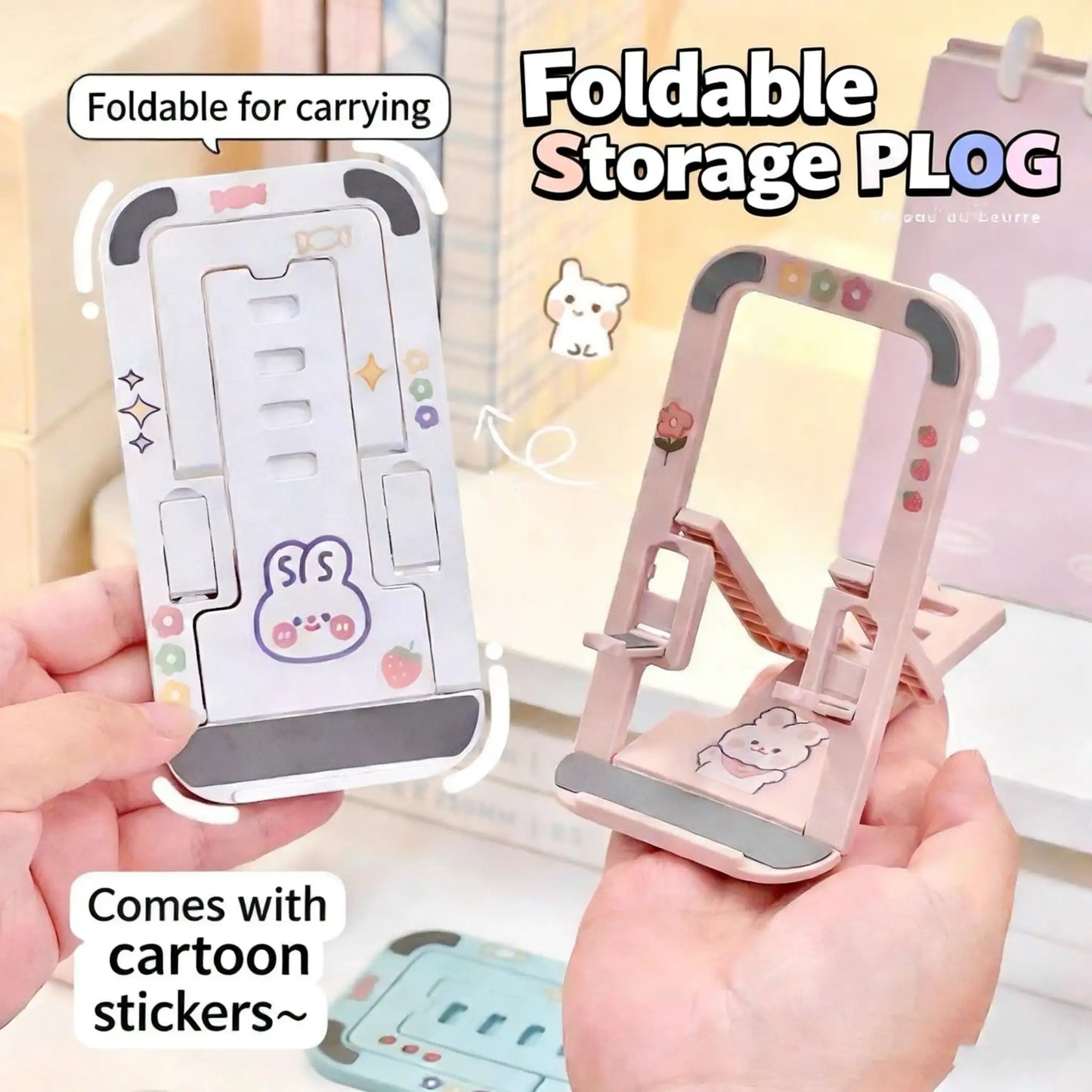 [GIFT] Universal Ultra-Thin Foldable Phone Stand - Portable & Multi-Angle